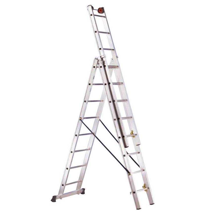 3 Way Aluminium Steps