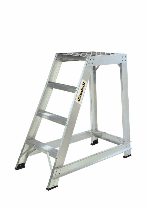 Climb-It Aluminium Library Steps