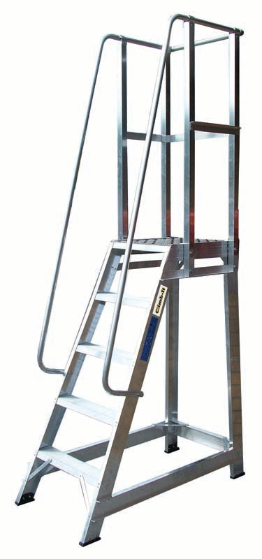 Aluminium Library Steps