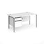 Contract 25 - H-Frame Desk with Fixed Drawer Pedestal