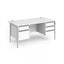 Contract 25 - H-Frame Desk with Fixed Drawer Pedestal