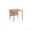 Contract 25 - H-Frame Straight Desk