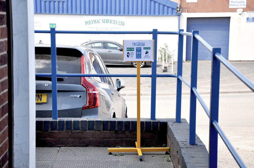 Covid A4 Signage Stand
