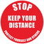 Social Distance Floor Markers