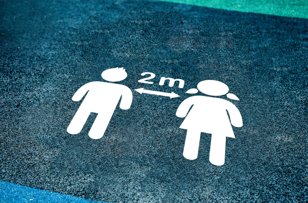 School Social Distance Stencil Kits