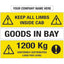 Warehouse Information Labels