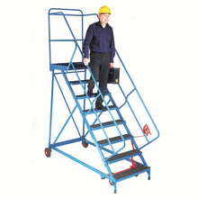 Fort® Wide Tread Grey 'Trojan S' DGUV Mobile Step