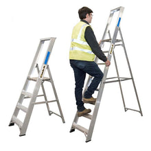 Aluminium Trade Stepladders - Platform Steps