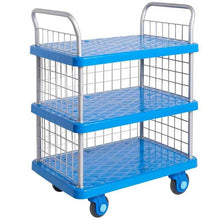 Proplaz Super Silent Three Tier Trolley with Mesh Ends