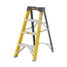 Climb-It Glass Fibre Swingback Stepladders