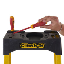 Climb-It Glass Fibre Platform Stepladders