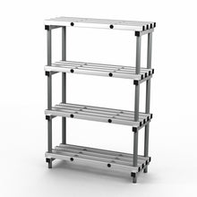 Aluminium shelving