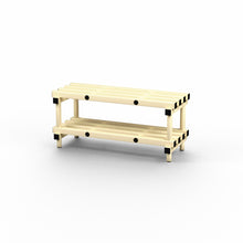Plastic Cloakroom Bench