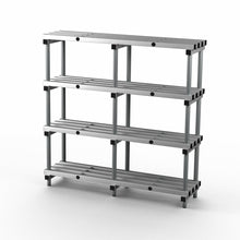 Aluminium shelving