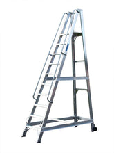 Climb-It Aluminium Warehouse Stepladders