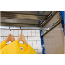 Expo 4 Boltless Shelving Garment Rail