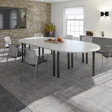 Semi-Circular Radial Leg Table