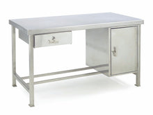 Stainless Steel Preparation Workbenches - Cupboard