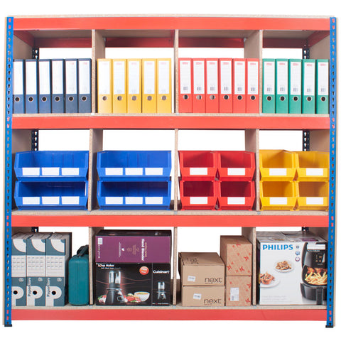 Rivet Divider Shelving
