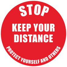 Social Distance Floor Markers