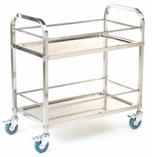 Stainless Steel, Shelf Trolley Grade 201 Stainless Steel