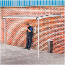 Large Wall Mounted Smoking Shelter