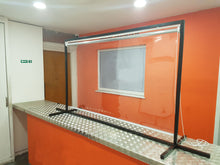 Freestanding Countertop Protective Roller Blinds